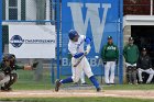 Baseball vs Babson  Wheaton College Baseball vs Babson during NEWMAC Championship Tournament. - (Photo by Keith Nordstrom) : Wheaton, baseball, NEWMAC